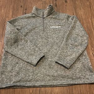 Lands End Thick Pull Over Sweater Coat